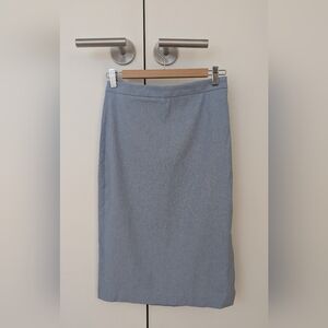 Banana Republic Light Blue Pencil Skirt